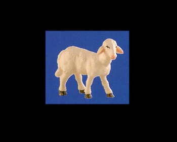 Lamm stehend zur ALRA-14 cm Figurengröße, NATUR Abb.nicht verfg