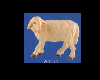 Schaf zurckschauend zur ALRA-14 cm Figurengröße, NATUR Abb.nich