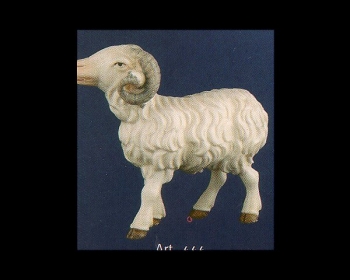 Widder zur ALRA-14 cm Figurengröße, NATUR Abb.nicht verfügbar