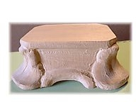 Rohling Standkonsole Barock, Lindenholz, 13.5x11.5 cm Barock