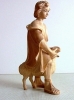 Hirte auf Schaf zur ALRA-14 cm Figurengröße, 2-farbig