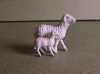 Schaf mit Lamm zur ALRA-14 cm Figurengröße, 2-farbig-gebeizt