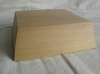 STANDKONSOLE, 13 x 12 cm: Linde, Natur