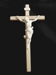 Kruzifix Leonardo 8x18 cm, Natur