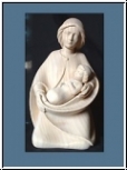 Abendrotkrippe: Maria