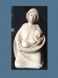  Maria, 12 cm, Ahorn-Natur