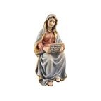 Maria mit Schrift und Bank, komplett