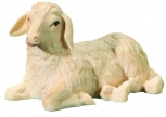 Leonardokrippe, 16 cm, color: Schaf liegend