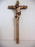 Letztes Stück! Kruzifix Leonardo 8 cm Christus/22 cm Kreuz, color