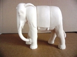 Abendrotkrippe: Elefant, 12 cm, Ahorn-Natur