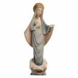 MODERNE MADONNA: Letzte Figur !! HANDARBEIT !! 20 cm